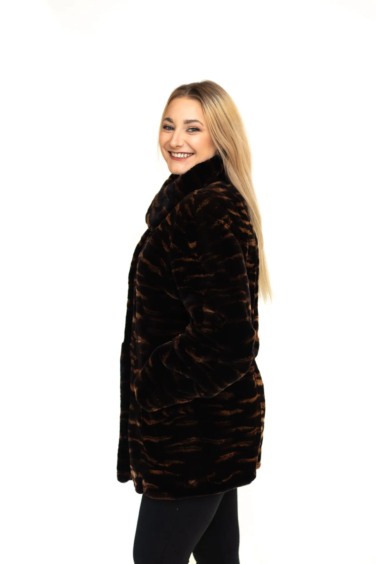 Sheared Mink Jacket Vulcano