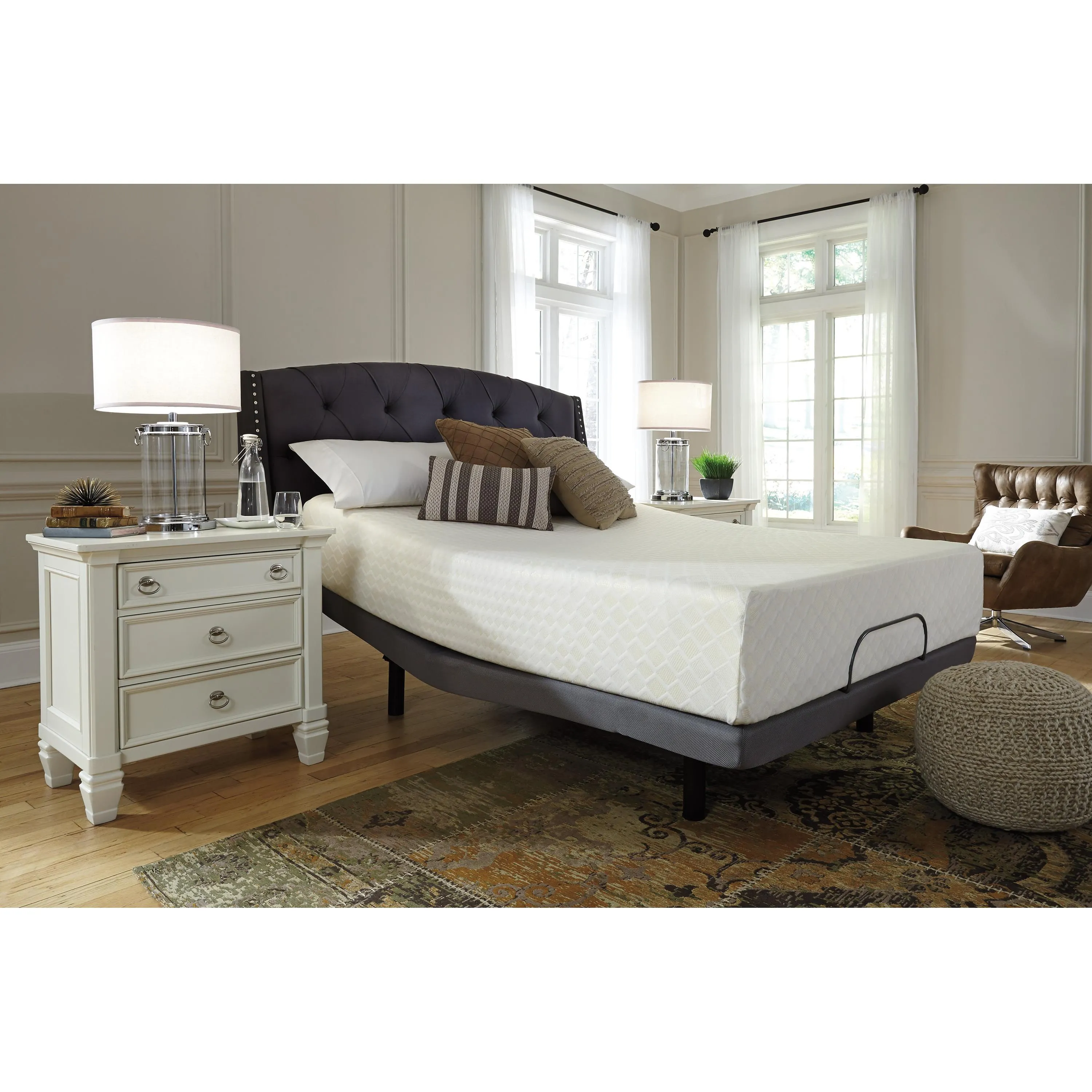 Sierra Sleep Chime 12 Inch Memory Foam M72751 California King Mattress