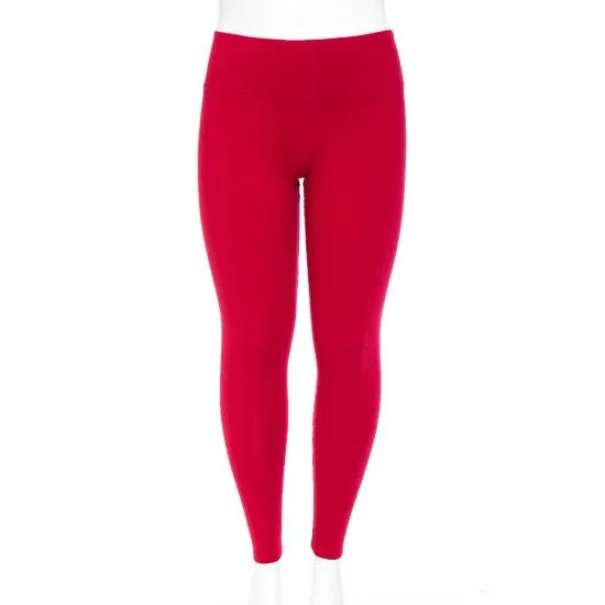STYLE 72579XL-PLUS HIGH WAIST KNIT LEGGINGS