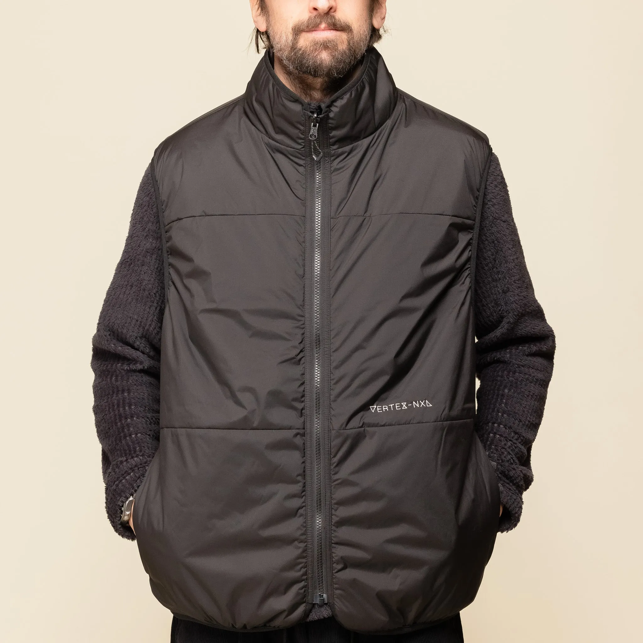 Vertex-NXL - Polartec Reversible Gilet Vest - Green / Black