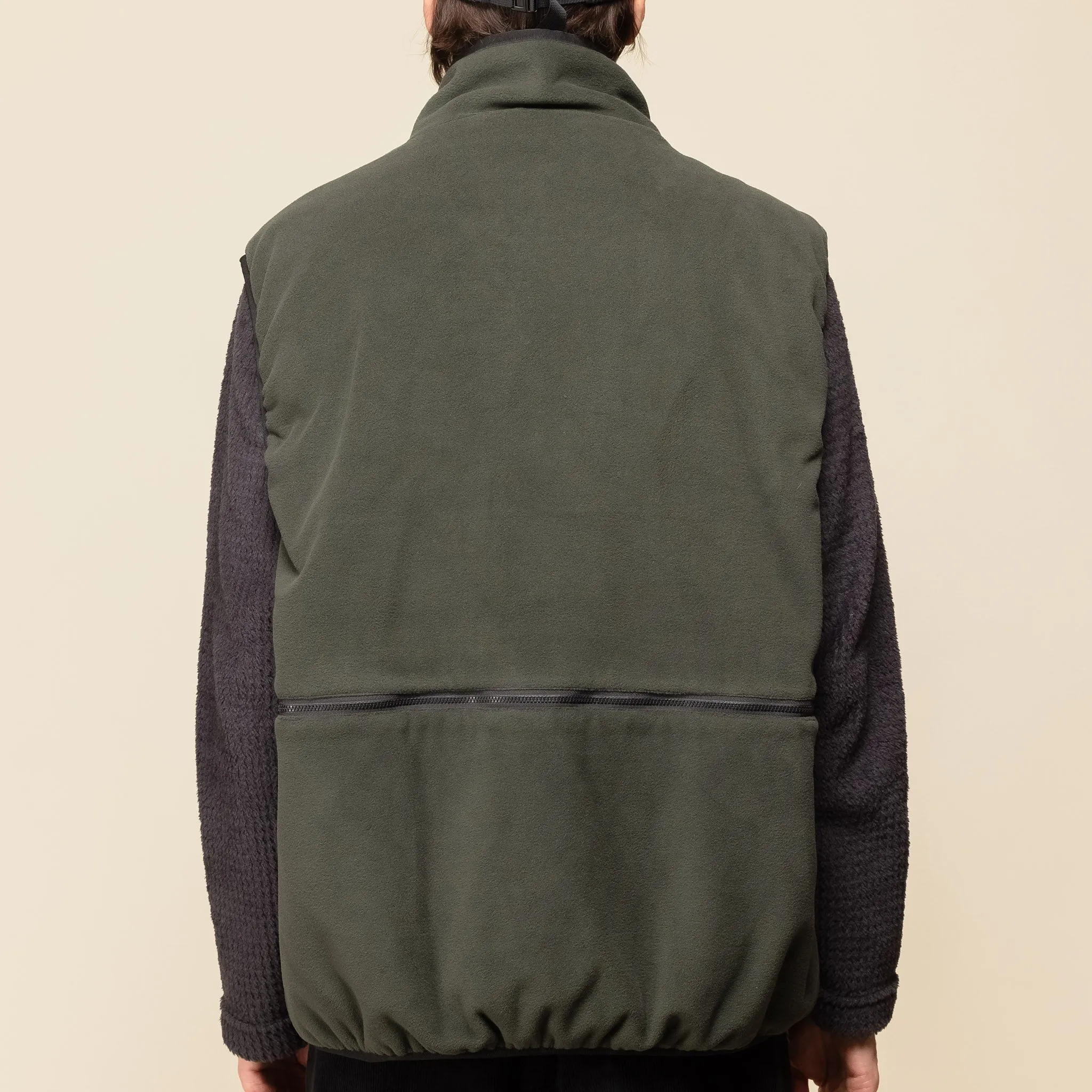 Vertex-NXL - Polartec Reversible Gilet Vest - Green / Black