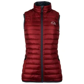 Womens Aktiv Down Gilet (Rust/Charcoal)