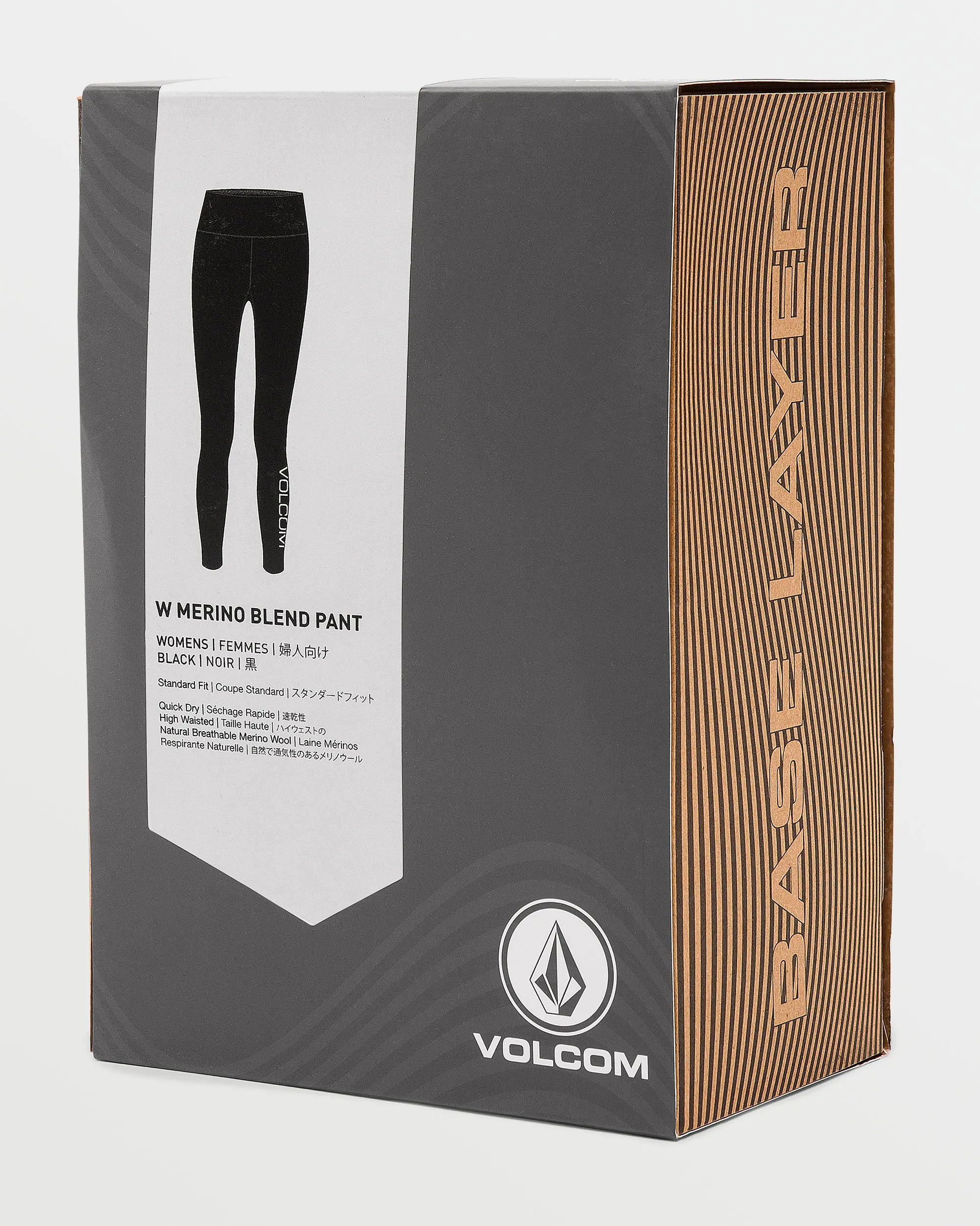 Womens Merino Blend Pants - Black