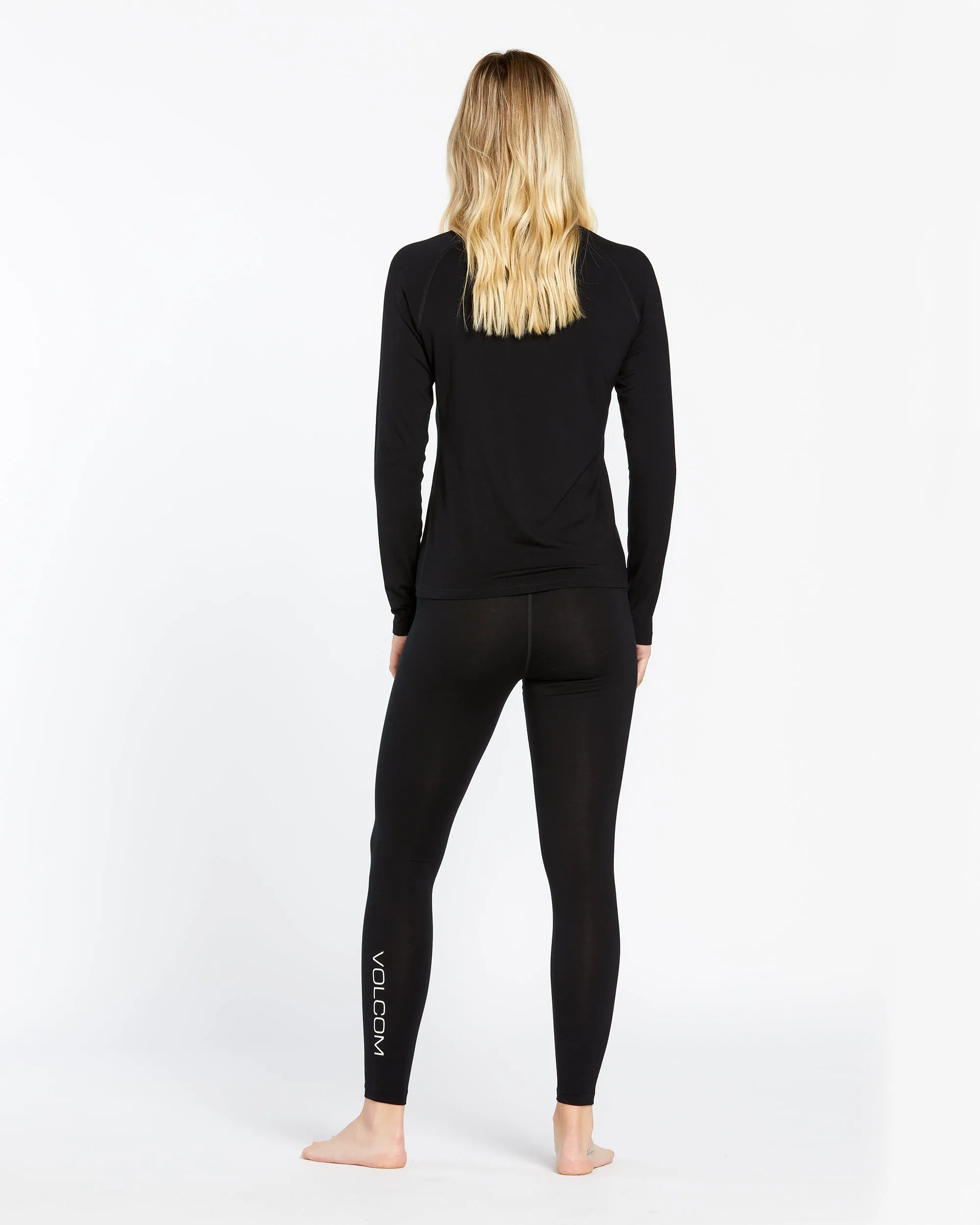 Womens Merino Blend Pants - Black