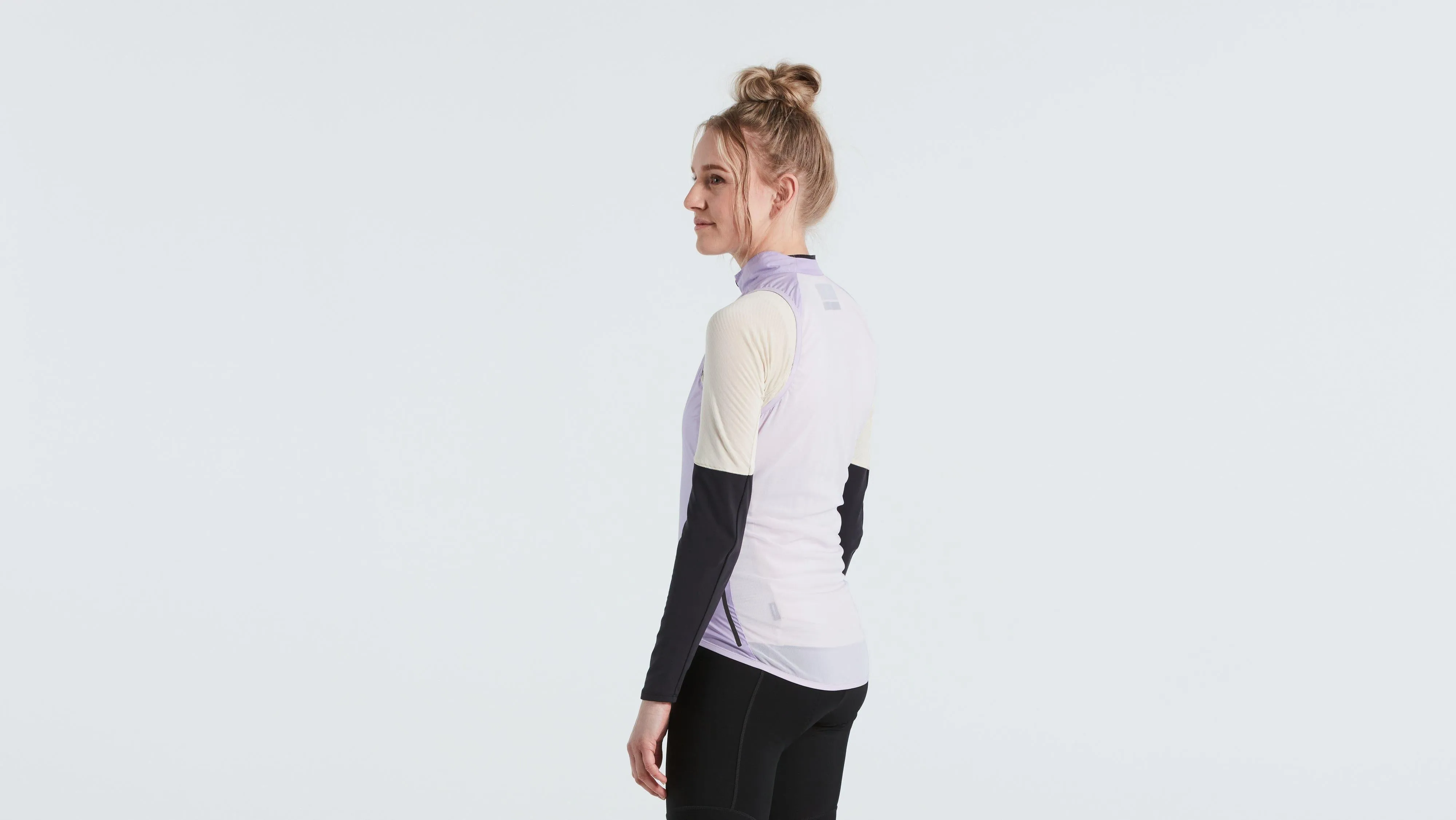 Women's SL Pro Wind Gilet UV Lilac
