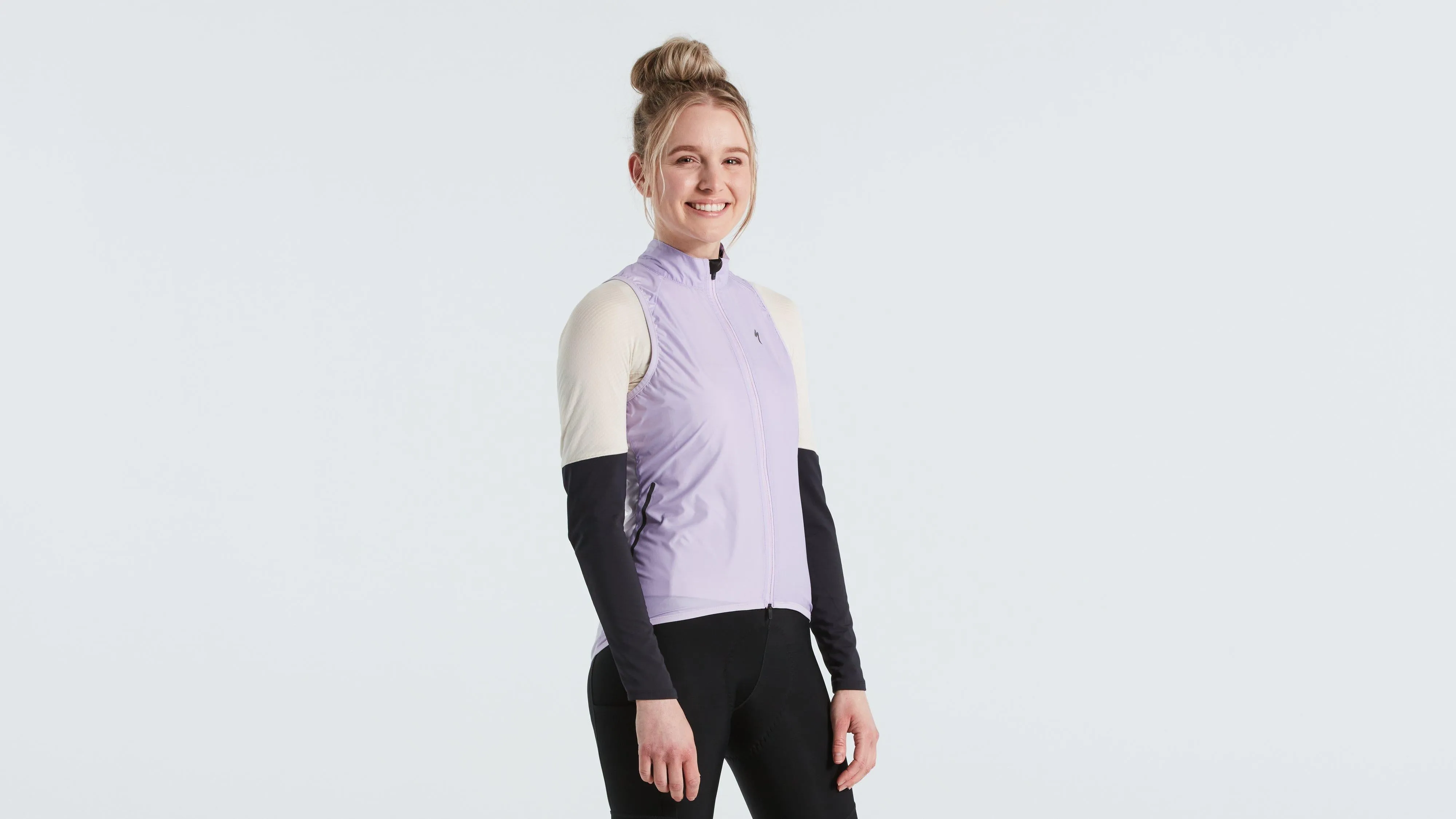 Women's SL Pro Wind Gilet UV Lilac