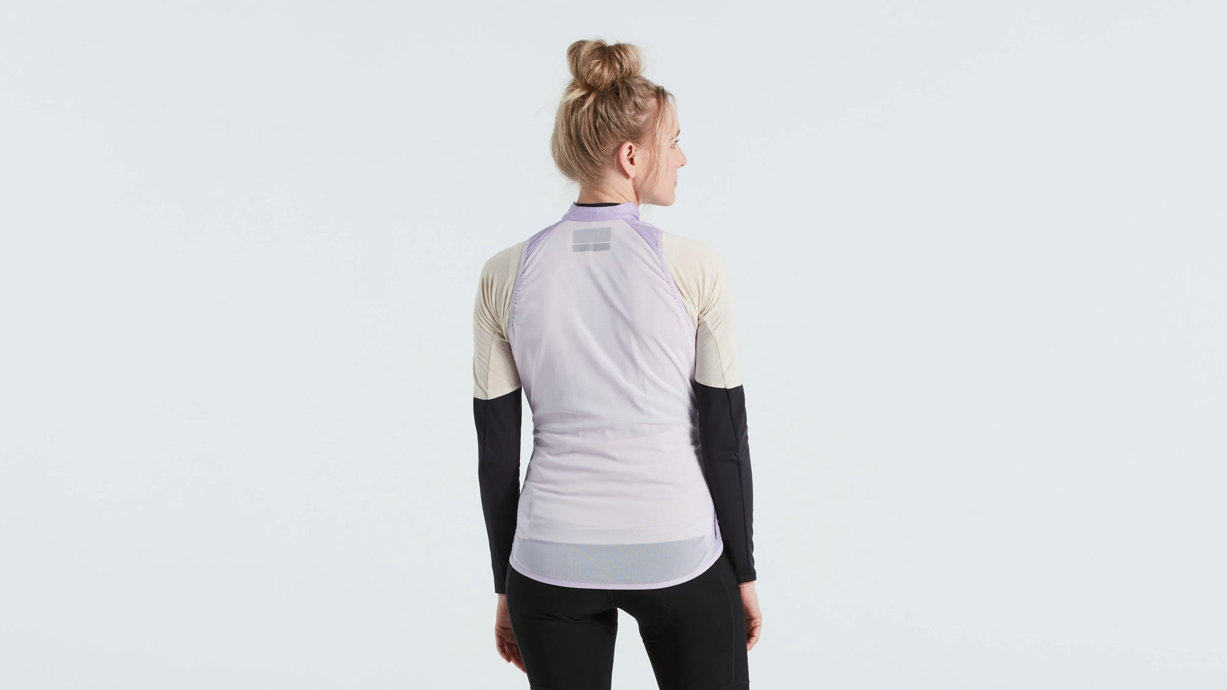 Women's SL Pro Wind Gilet UV Lilac